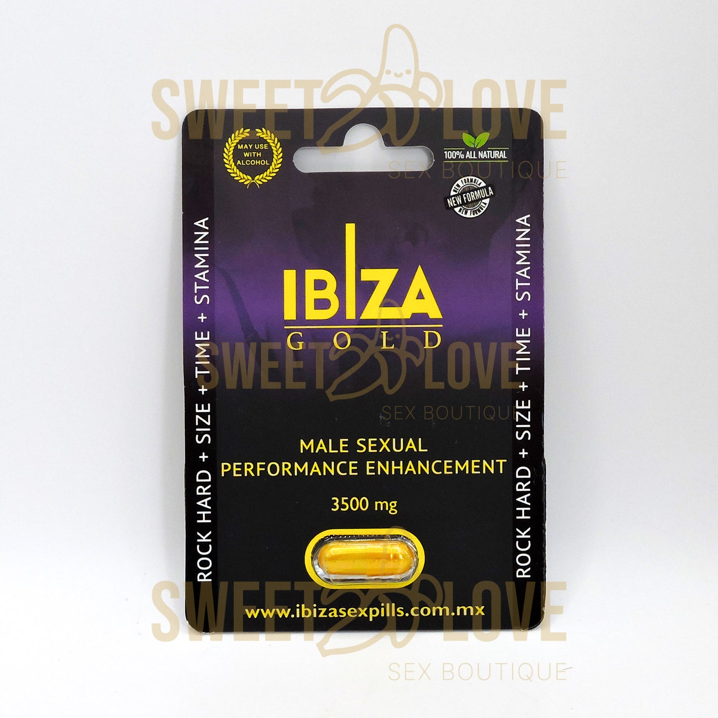 Cápsula Ibiza Gold Men 3500 mg