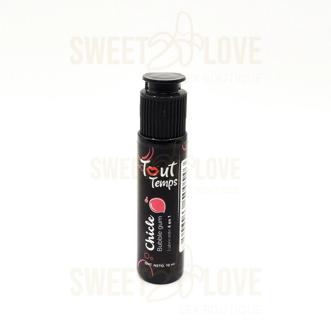 Lubricante Tout Temps Chicle 4 en 1 - Base Agua