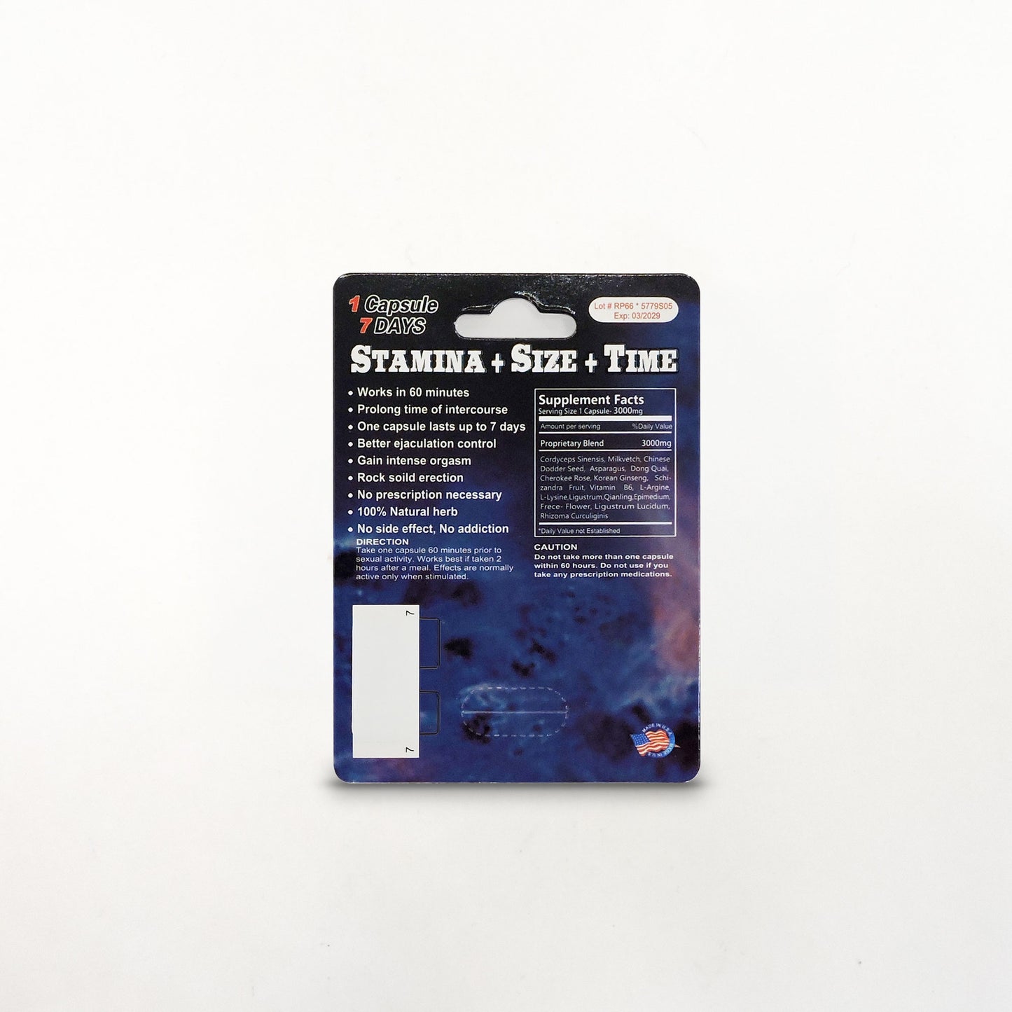 Cápsula Rhino 69 Extreme 250K