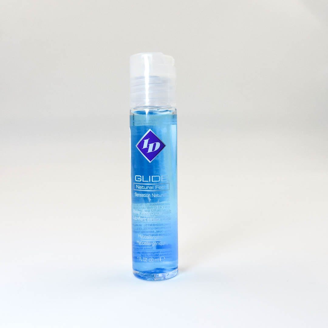Lubricante ID Glide Natural Feel a Base de Agua 30 ml - Hipoalergénico y de Sensación Natural