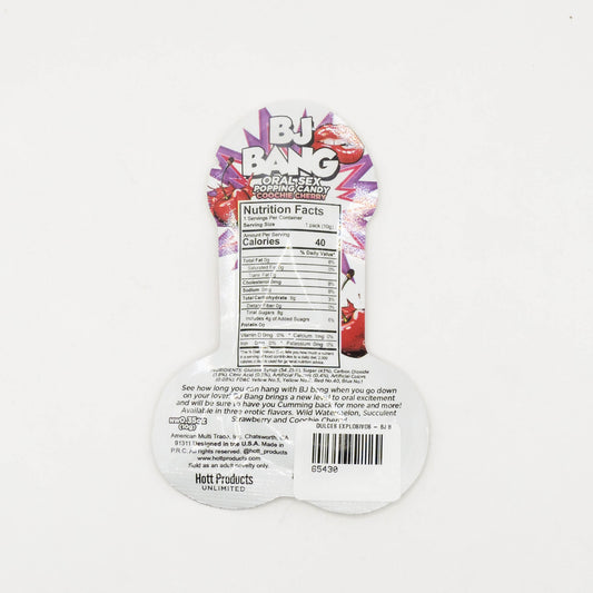 BJ Bang Dulce Explosivo Sabor Cereza