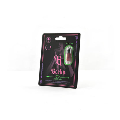 Cápsula Berlin 72 Horas de Poder - Suplemento Natural Vigorizante para Mujeres