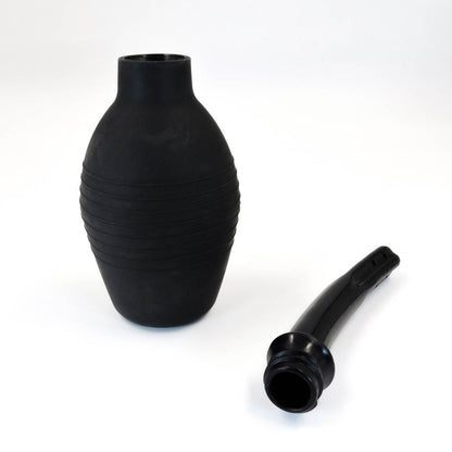 Enema Bulbo de Silicona 310ml con Sello Seguro y Boquilla Ergonómica