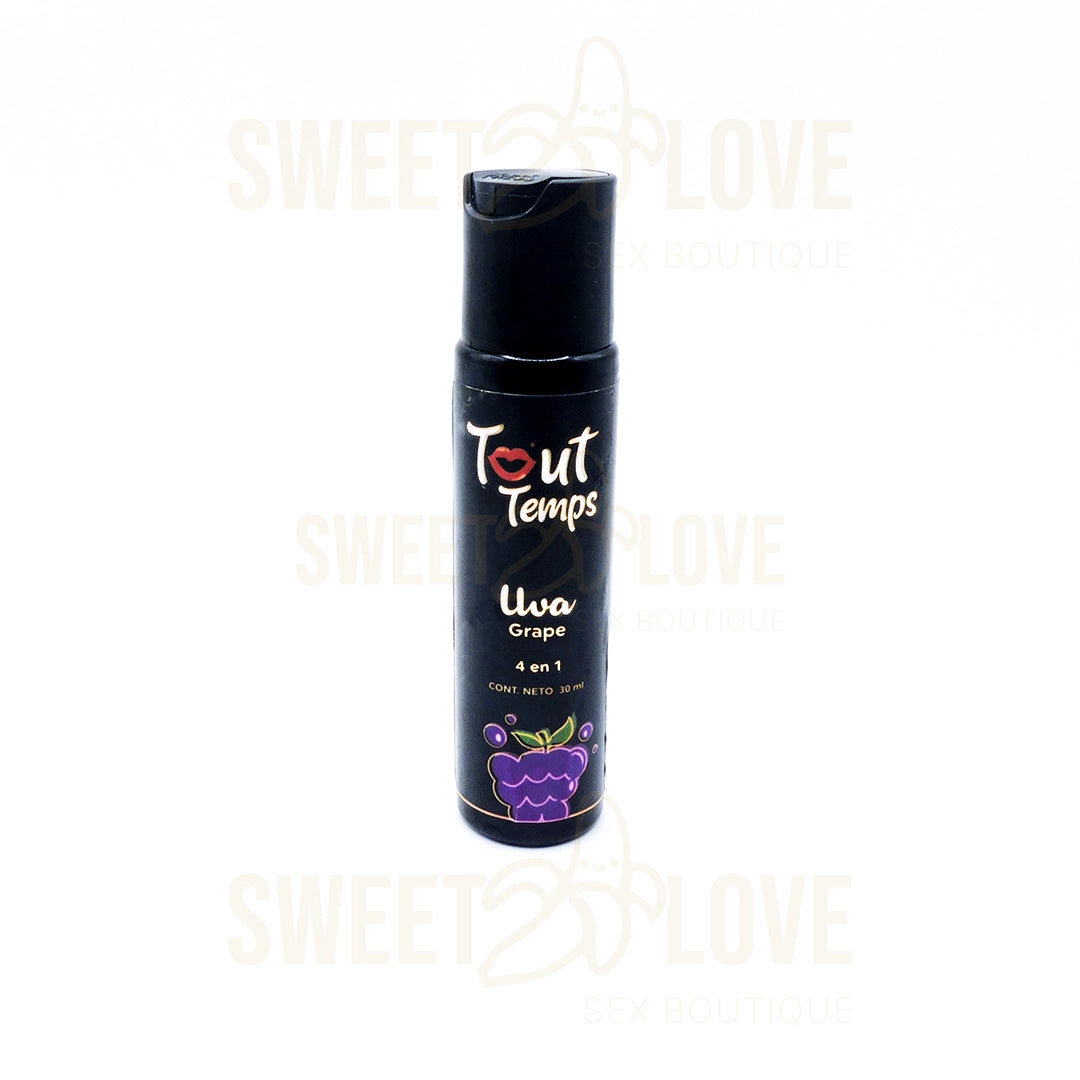 Lubricante Tout Temps Uva 4 en 1 - Base Agua