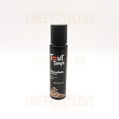 Lubricante Tout Temps Chocolate 4 en 1 - Base Agua