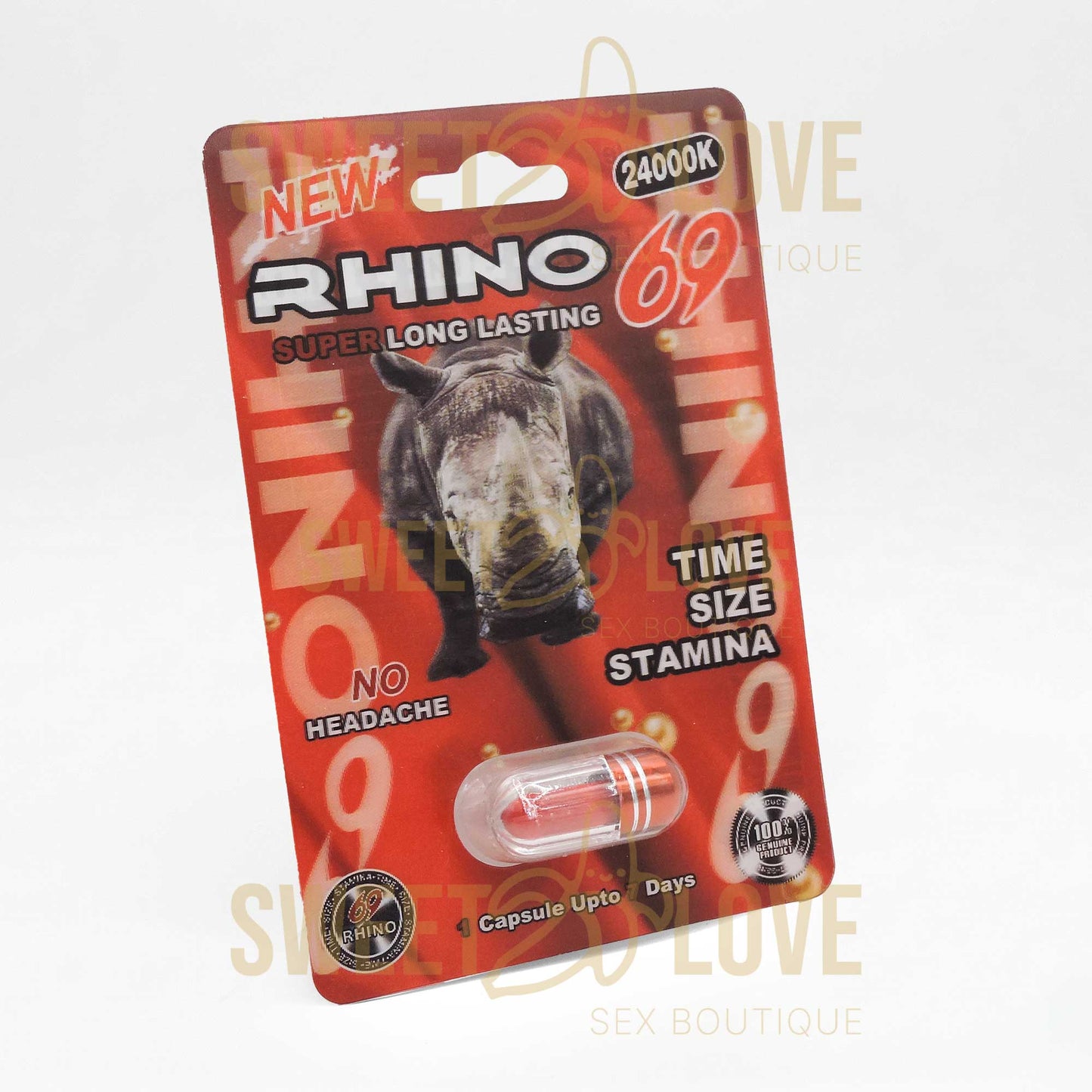 RHINO 69 24000K 1 Cápsula