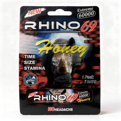 Miel Suplemento Rhino 69 Honey Extreme 60000 Natural