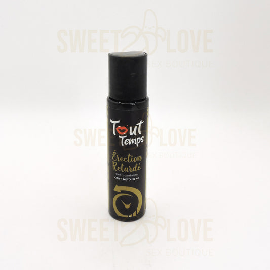 Tout Temps Erection Retarde Gel Retardante de Erecciones Negro Dorado