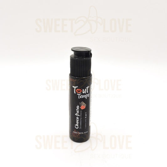 Lubricante Tout Temps Chocofresa 4 en 1 - Base Agua