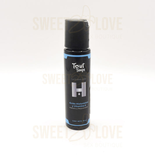 Tout Temps H Gel Lubricante Ácido Hialuronico y Vitamina E Azul Negro