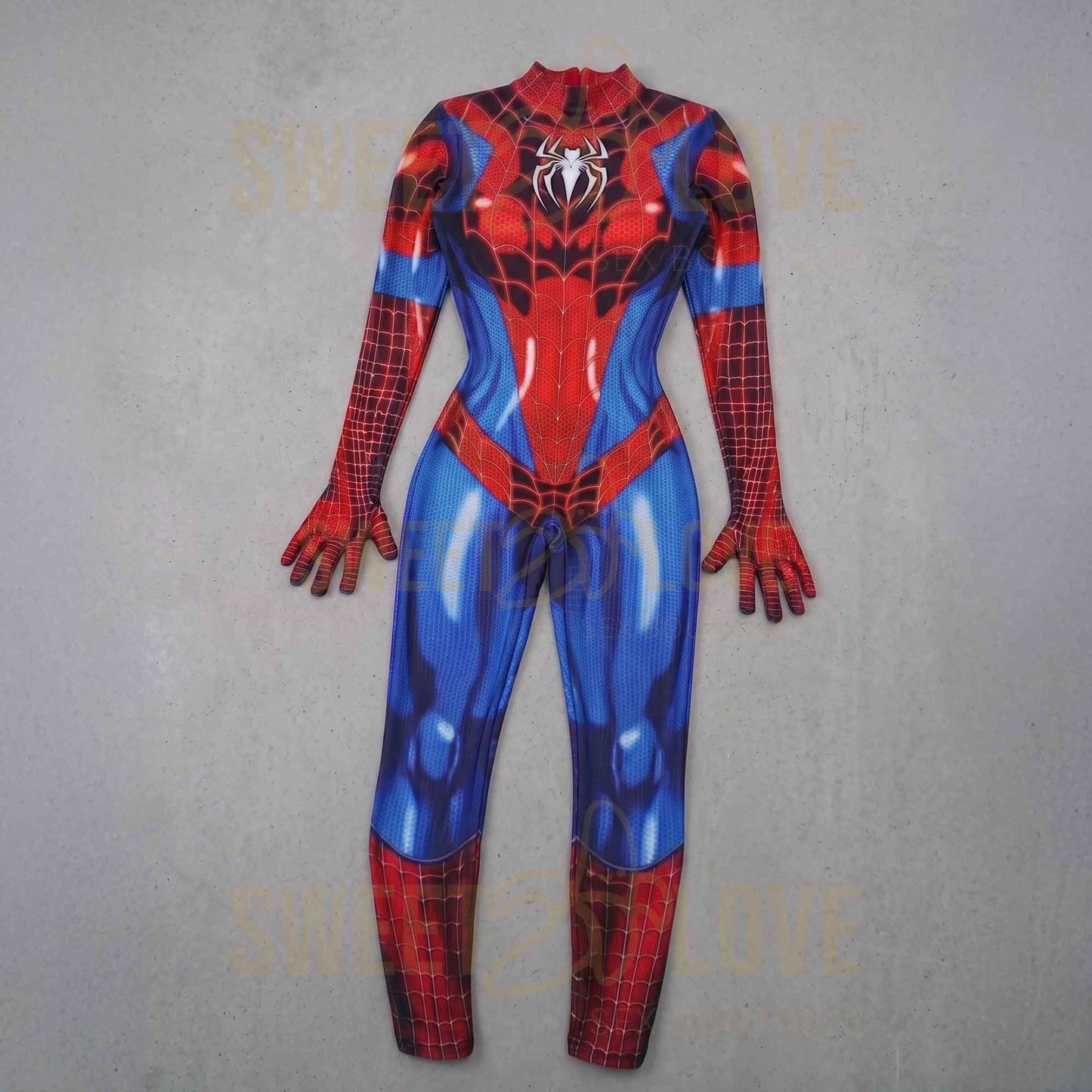Catsuit Spidergirl Traje de Cuerpo Completo