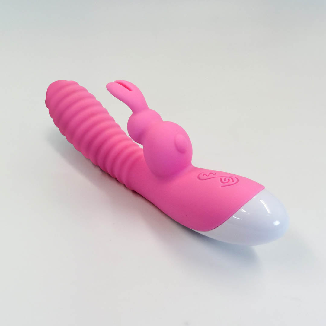 Vibrador Rabbit Born to Feeling con 30 Funciones - Silicona Médica Recargable USB para Estimulación Dual