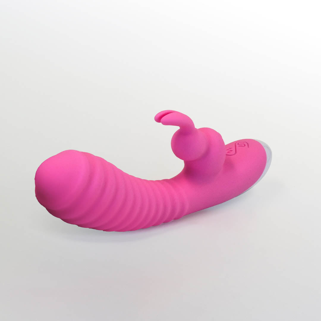 Vibrador Rabbit Born to Feeling con 30 Funciones - Silicona Médica Recargable USB para Estimulación Dual
