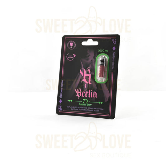 Cápsula Berlin 72 Horas de Poder - Suplemento Natural Vigorizante para Mujeres