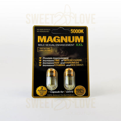 Cápsula Magnum XXL 5000K Vigorizante Masculino