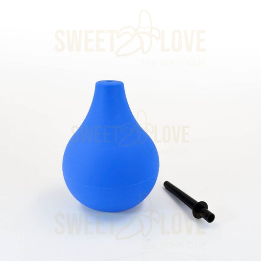 Enema Bulbo de Silicona 224ml con Sello Seguro y Boquilla Ergonómica
