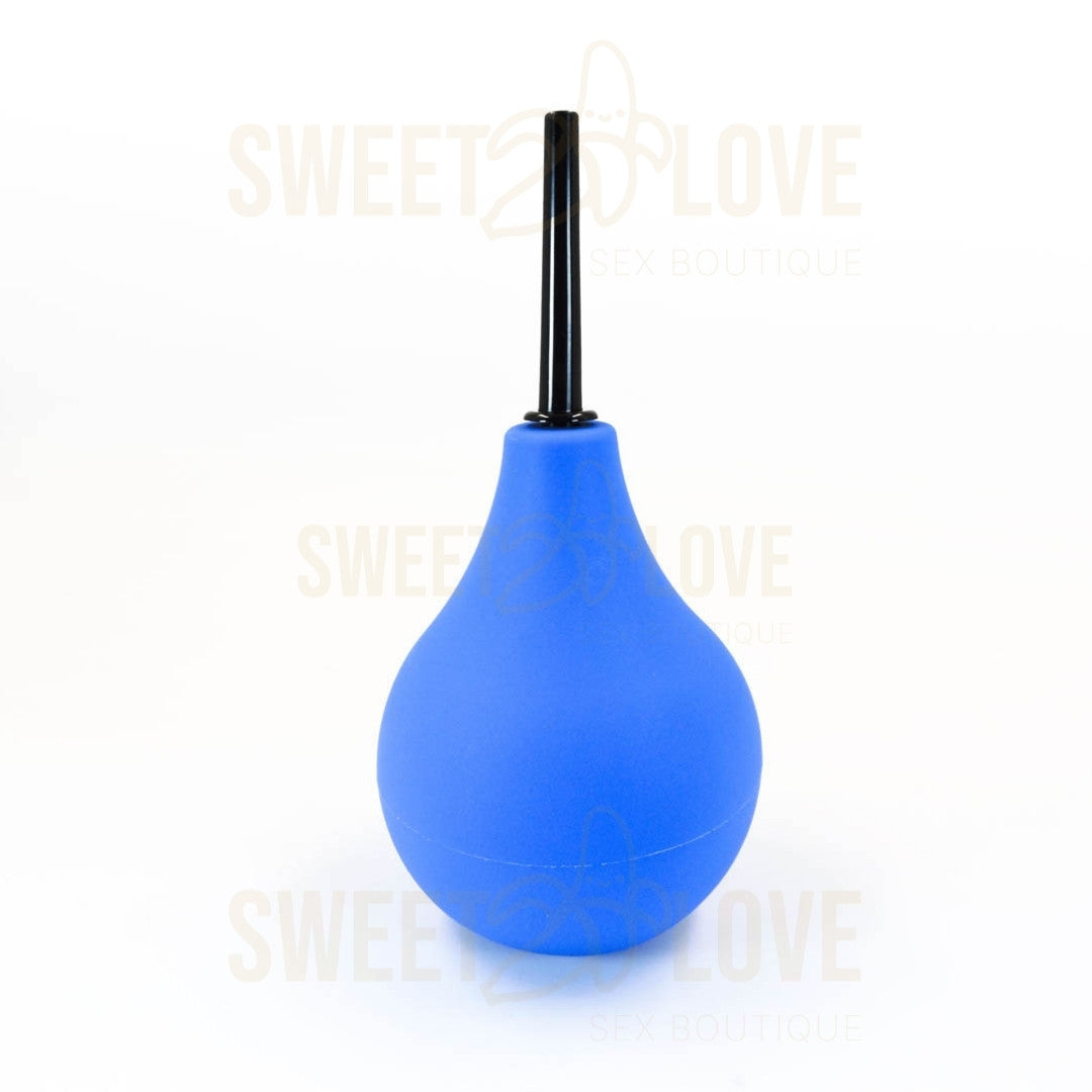 Enema Bulbo de Silicona 224ml con Sello Seguro y Boquilla Ergonómica