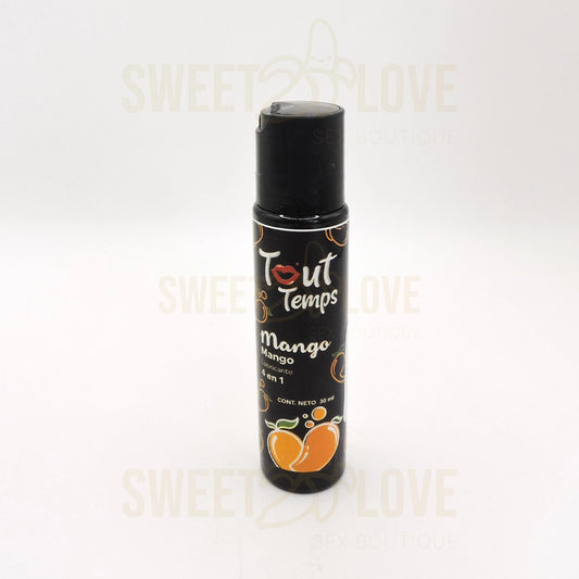 Lubricante Tout Temps Mango 4 en 1 - Base Agua