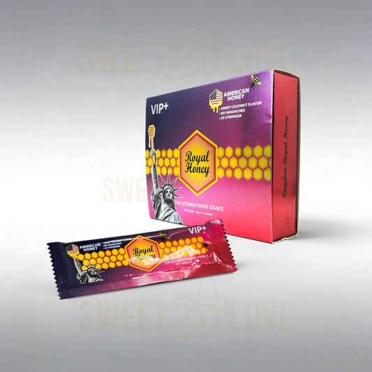 Miel Real VIP+ Royal Honey Sabor Coco - Unidad Individual 20g