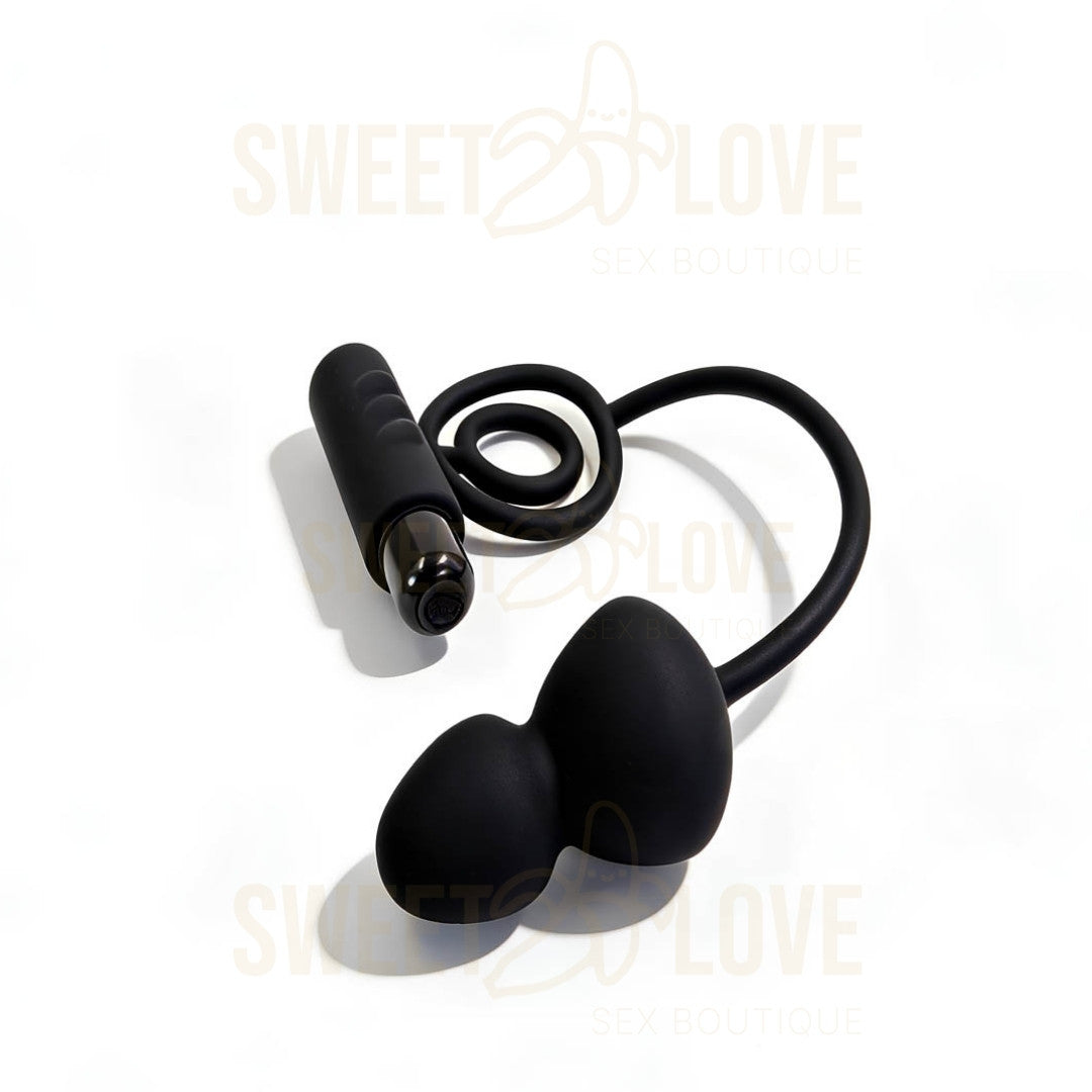 Plug Anal con Vibrador y Anillo C-Ring Blush Novelties