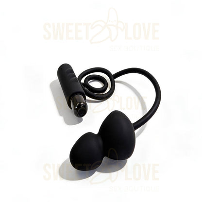 Plug Anal con Vibrador y Anillo C-Ring Blush Novelties