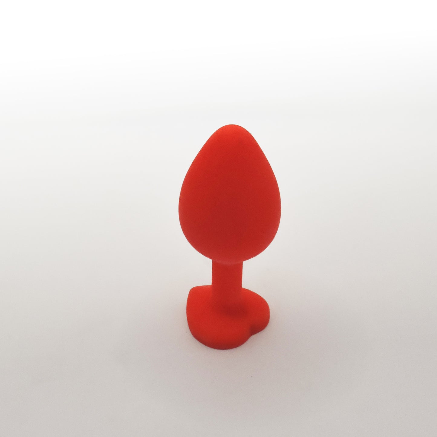 Plug Anal Corazón Carmesí con Cristal Amatista
