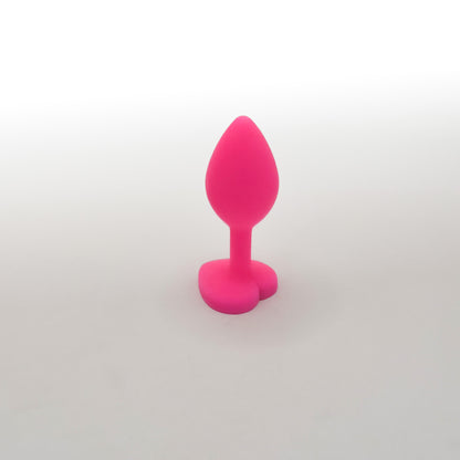 Plug Anal Amor Diamante Tornasol Azul