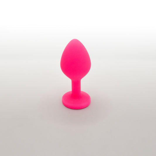 Plug Anal Diamante Escarlata Fucsia