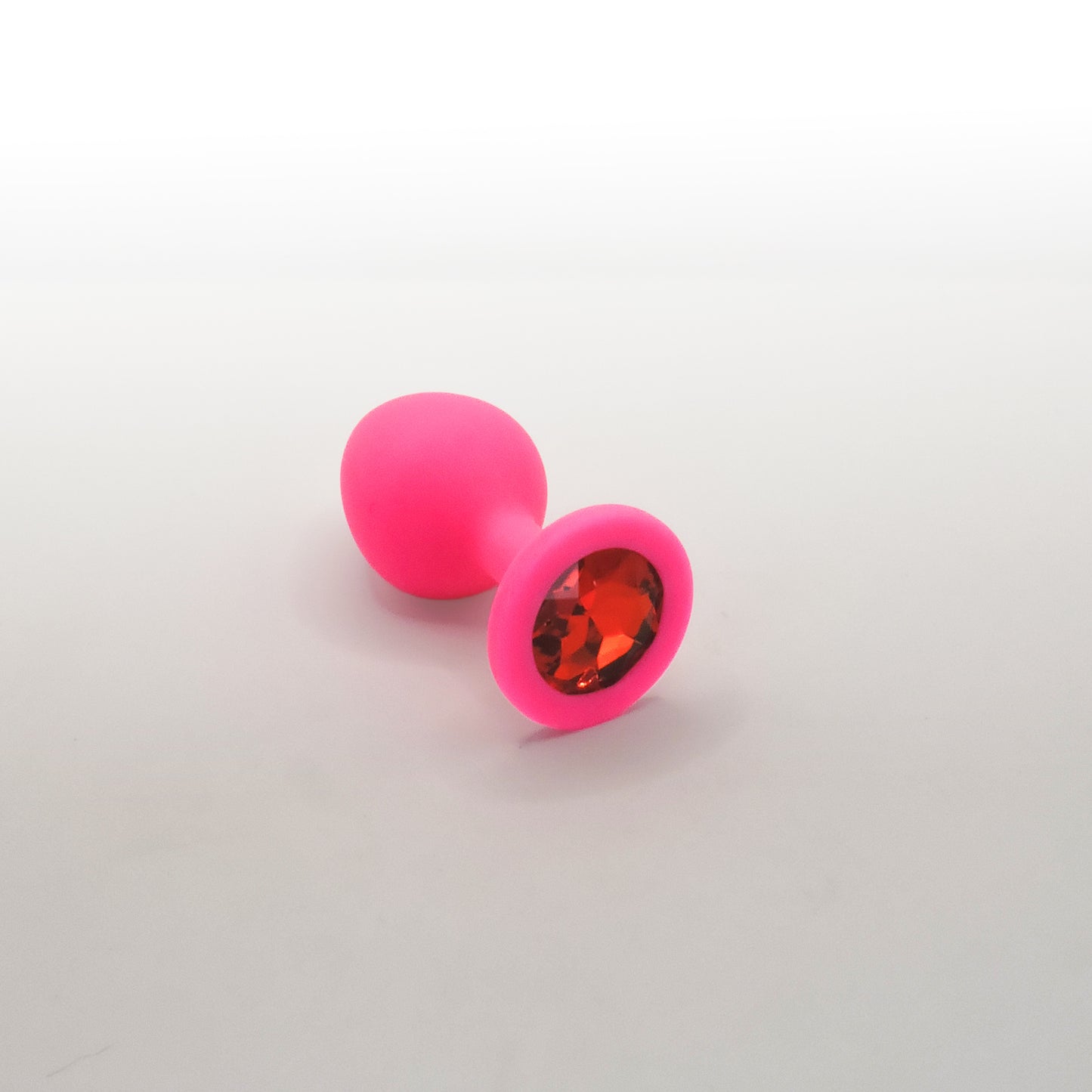 Plug Anal Diamante Escarlata Fucsia