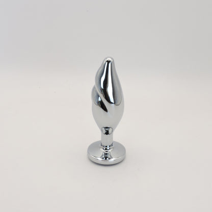 Plug Anal Twist Platinado Majestic