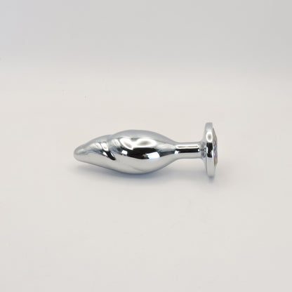 Plug Anal Twist Platinado Majestic