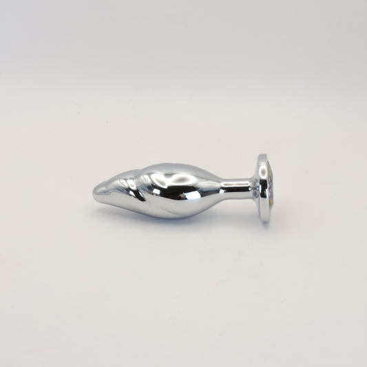 Plug Anal Twist Platinado Majestic