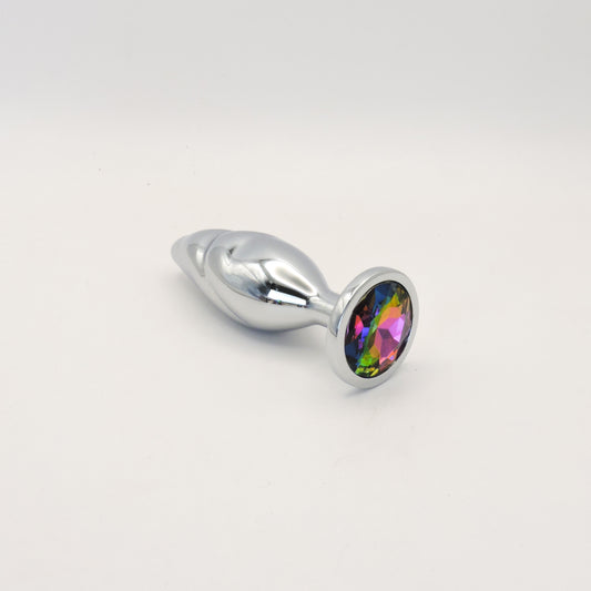 Plug Anal Twist Platinado Majestic