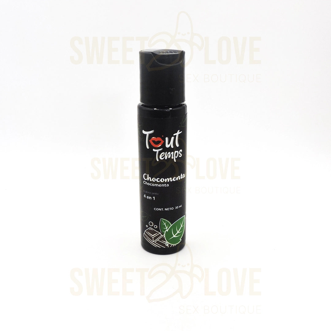 Lubricante Tout Temps Chocomenta 4 en 1 - Base Agua