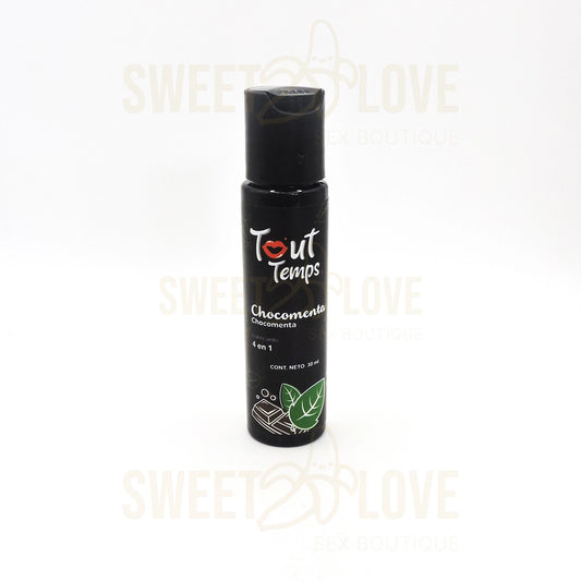 Lubricante Tout Temps Chocomenta 4 en 1 - Base Agua