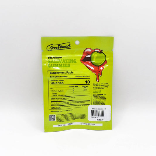 GoodHead Salivating Gummies Manzana Verde