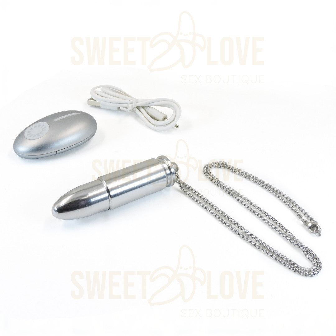 Vibrador de Bala y Huevo control portátil de 12 patrones