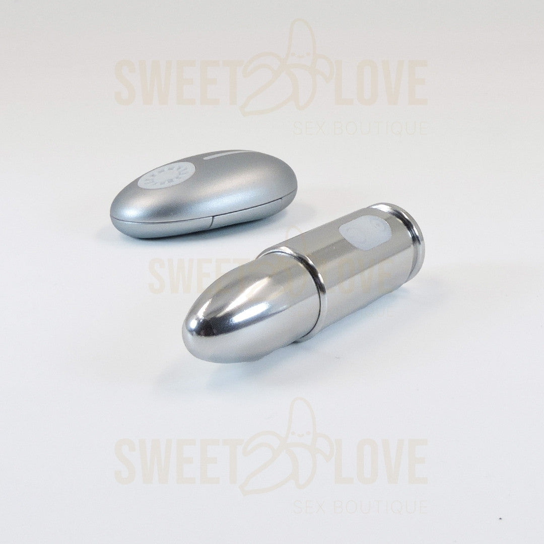 Vibrador de Bala y Huevo control portátil de 12 patrones