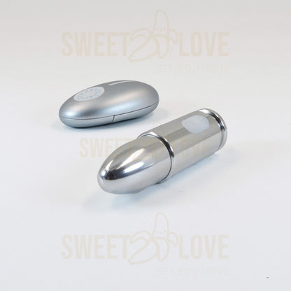 Vibrador de Bala y Huevo control portátil de 12 patrones