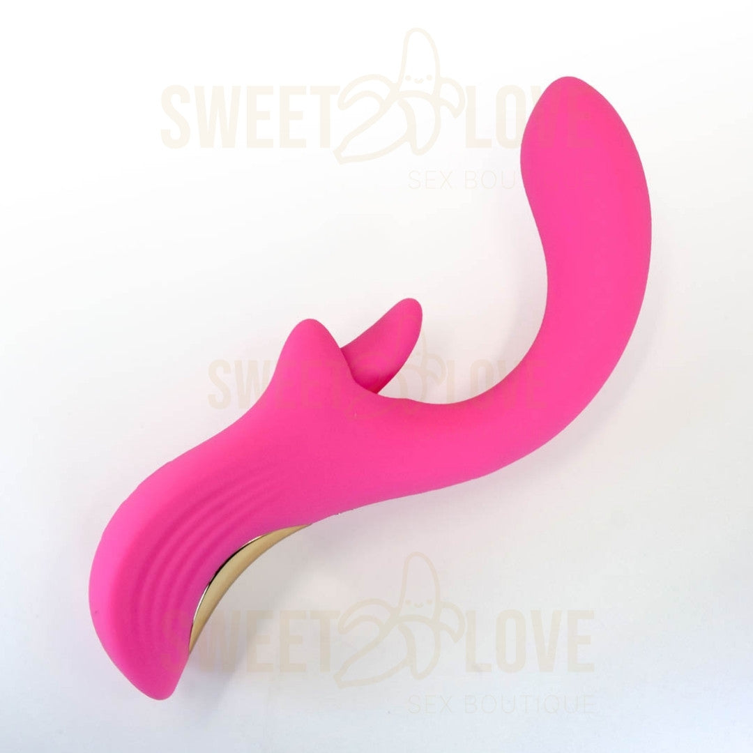 Vibrador Nora con 30 Patrones y Estimulación Dual Pink Sextoys