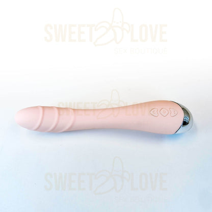 Vibrador Silver Fox - Silicona Suave y ABS con Forma Curvada para Estimulación Relajante